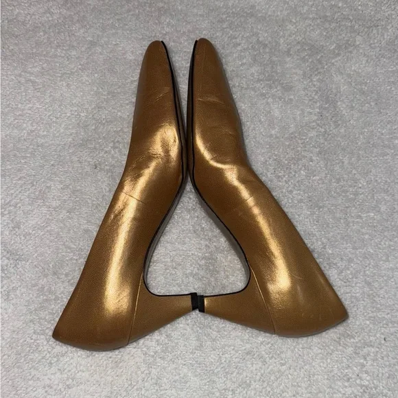 Easy Spirit women’s Classic Golden Heels Size 8 Made in USA - Picture 5 of 7
